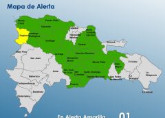 COE mantiene 18 provincias bajo alerta por vaguada que seguirá generando lluvias en República Dominicana