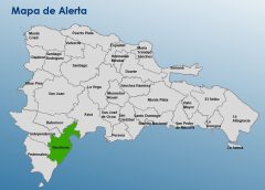 COE emite alerta verde en Barahona por efectos locales de lluvias y oleaje anormal