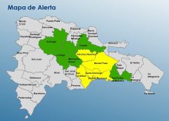 COE mantiene provincias bajo alerta por vaguada y advierte sobre lluvias en varias regiones de República Dominicana