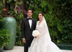 Omar Fernández y Alexia Rubio celebran boda religiosa en la Ciudad Colonial de Santo Domingo