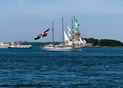 Buque Escuela dominicano participa en Nueva York en actos por los 250 años de la independencia de Estados Unidos