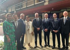 ABINADER REGRESA A REPÚBLICA DOMINICANA TRAS VISITA OFICIAL A COLOMBIA Y REUNIÓN CON PRESIDENTE DE HONDURAS