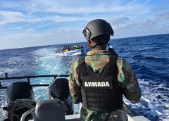 Armada Dominicana intercepta embarcación con 38 haitianos cerca de la frontera marítima