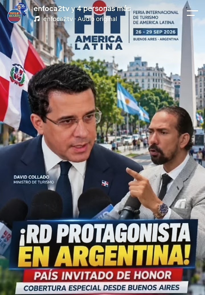 República Dominicana llega a Buenos Aires como país invitado de FIT 2026