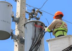 Edesur instala tres transformadores en Manoguayabo para mejorar el servicio eléctrico