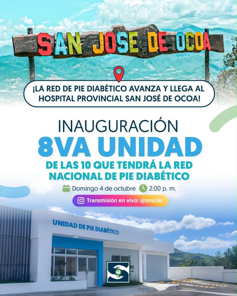 San José de Ocoa contará con nueva unidad especializada para la atención del pie diabético