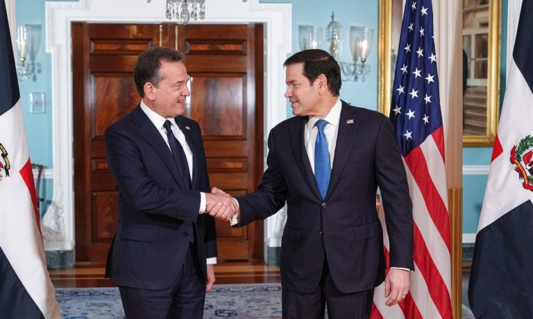 Bisonó y Marco Rubio revisan cooperación en seguridad y economía entre República Dominicana y EE. UU.