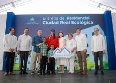 Raquel Peña entrega 836 apartamentos e inaugura escuela con capacidad para 945 alumnos en Santo Domingo Este