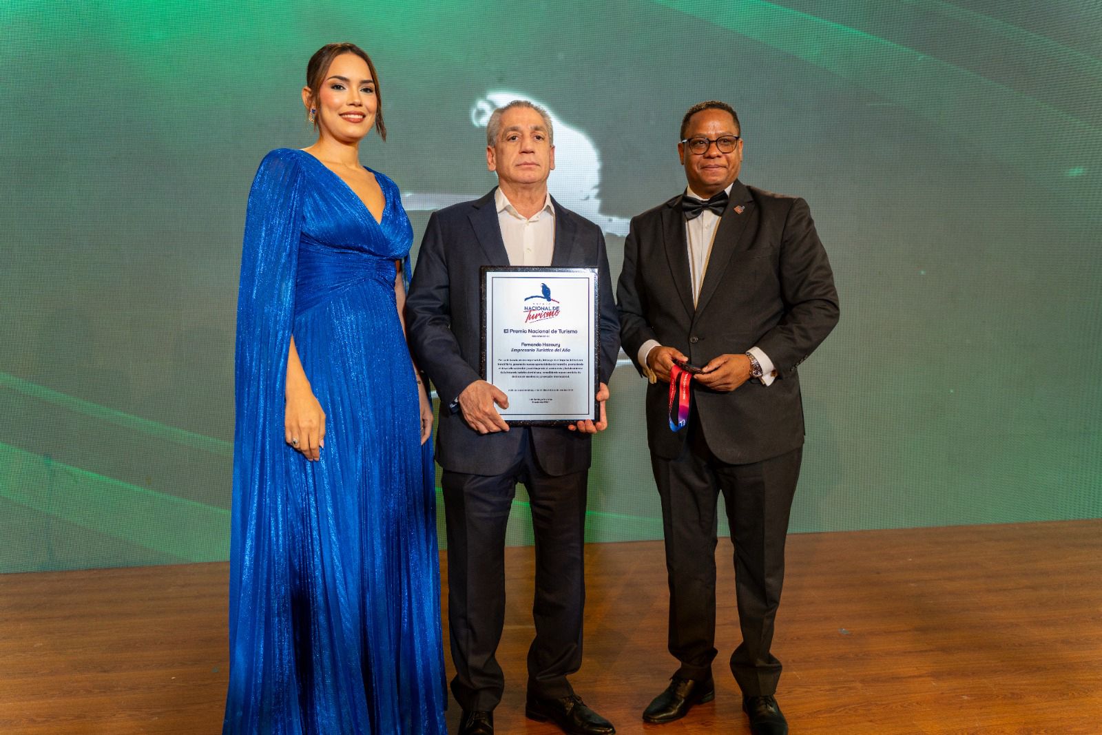 Fernando Hazoury recibe el Premio Nacional de Turismo 2026 como Empresario Turístico del Año