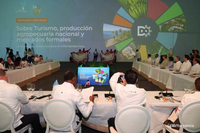 FAO y Turismo analizan cómo la industria turística contribuye a la seguridad alimentaria en República Dominicana