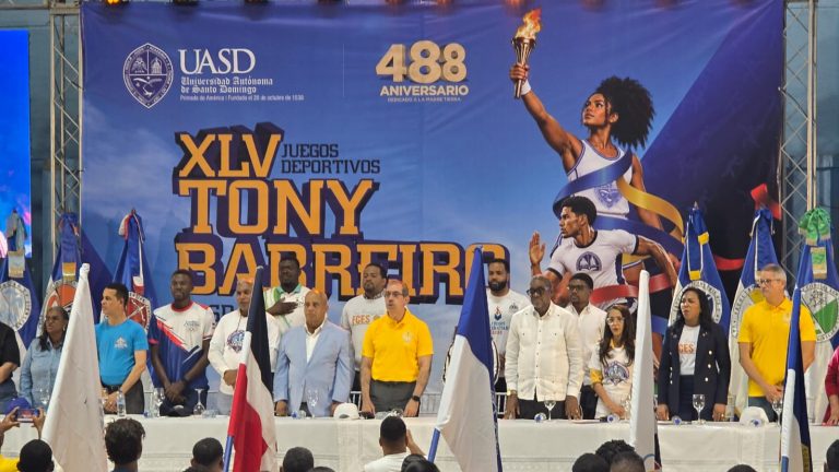 UASD inaugura Juegos Tony Barreiro 2026 durante celebración de sus 488 años de fundación