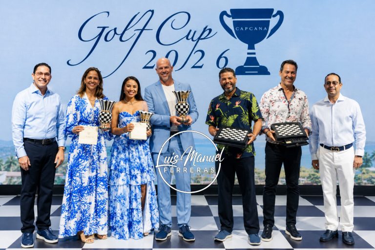 Marcel Olivares y George Veras dominan el Cap Cana Golf Cup 2026 con 64 golpes netos