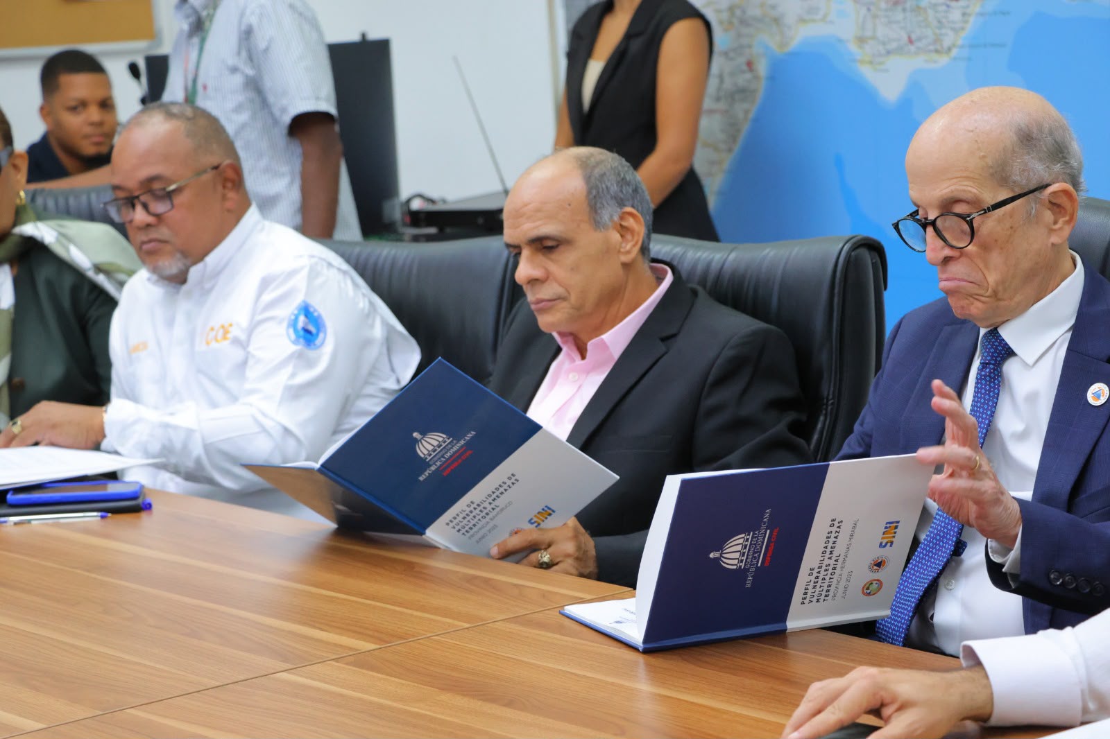 Defensa Civil y Consejo de Cambio Climático coordinan acciones para mejorar la respuesta ante desastres en República Dominicana
